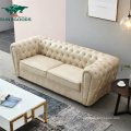 Chinese Leisure Living Room Furniture Leather /Fabric Upholstery Sofa Set